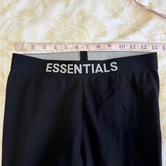 Fear of God Essentials Black Athletic Leggings Size XS - Picture 6 of 12
